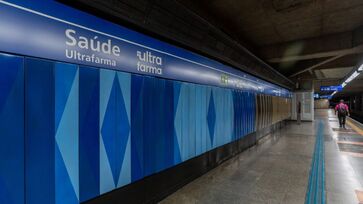 Estação Saúde leva o nome da Ultrafarma desde março de 2022