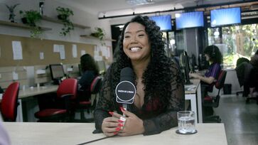 A cantora e empresária Ana Preta