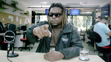 Big da Godoy durante entrevista na Gazeta de S.Paulo
