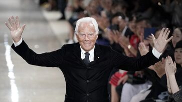 Primeira experiência de Giorgio Armani como estilista veio na linha masculina da marca Nino Cerruti