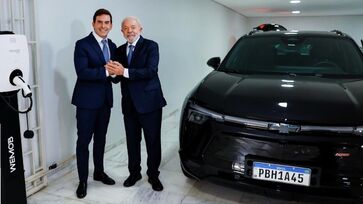 Chevrolet Blazer EV entregue para Luiz Inácio Lula da Silva