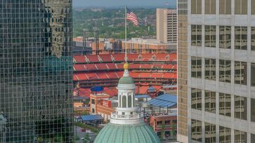 St. Louis, no estado de Missouri, registrou 69,4 mortes violentas para cada 100 mil habitantes