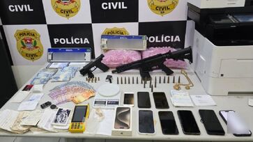 Polícia Civil prendeu quatro integrantes de uma organização criminosa