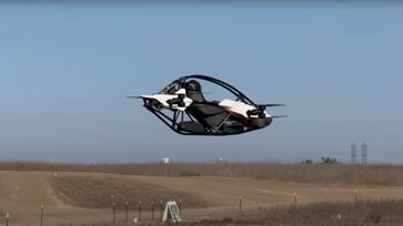 Carro voador da Jetson One pode alcançar 101,3 km/h e subir até 457 metros