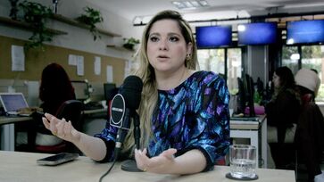 Geovana Quadros durante entrevista à Gazeta nesta quarta-feira (17/9)