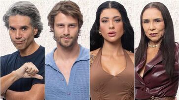 Um deles será eliminado do reality nesta quinta (16/10)