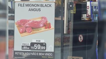 Cartaz contra petistas levou ação no Ministério Público e reação do dono