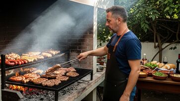 Argentinos usum ervas para dar sabores diferentes ao churrasco
