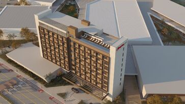 Hotel será integrado ao Serramar Shopping