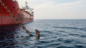 Elas não seguram o navio apenas pelo peso, o verdadeiro trabalho está em outro componente essencial