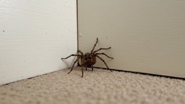 Pequena e discreta, a aranha-marrom pode se esconder facilmente dentro de casa