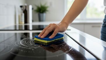 Quanto mais você fizer estas pequenas manutenções em seu fogão de vidro, com menos frequência terá que limpá-lo profundamente