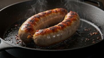 O consumo de linguiça, seja ela toscana ou calabresa, muitas vezes é incrementado por acompanhamentos simples que adicionam frescor e acidez à refeição.