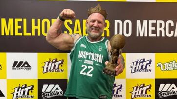 Marcos Ferrari venceu o Rei Atlas Stone 2025 no Mr. Olympia Brasil