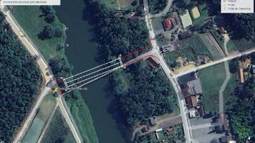 Construção da ponte sobre o Rio Itapocu vai reduzir o trajeto entre as cidades de Araquari e Guaramirim