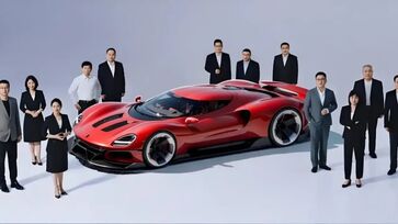 Superesportivo avaliado em 2 milhões de yuans terá design similar a um cupê de duas portas