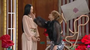 Gaby Spanic deu tapa no rosto de colega de confinamento