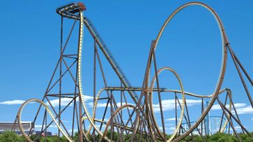 Montanha-russa será inaugurada no aniversário de 65 anos do parque Six Flags Over Texas