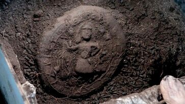 Outro aspecto que chamou a atenção dos arqueólogos foi a representação de Jesus como agricultor ou semeador