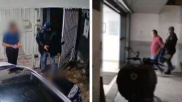 Policial civil envolvido no crime seria o motorista da quadrilha, segundo a Polícia Militar