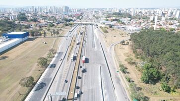 Acesso provisório do trevo à pista expressa será fechado