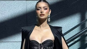 Mulher realizou durante a fase de talentos uma apresentação musical