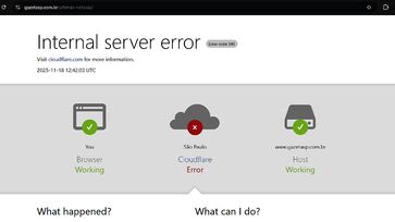 Serviços ficaram fora do ar desde às 8h50