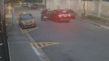 Vítima foi atingida ao chegar em casa,na Vila Formosa, zona leste da capital paulista