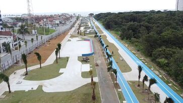 Obras estão nas etapas de paisagismo e término do preparo do sistema de iluminação