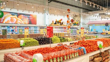 Espaço concentra hortifrúti, açougue, peixaria, adega, padaria, mercearia, frios e laticínios, biscoiteria e ilha de sushi