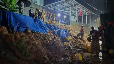Chuvas intensas provocaram deslizamentos de terra e enxurradas no estado