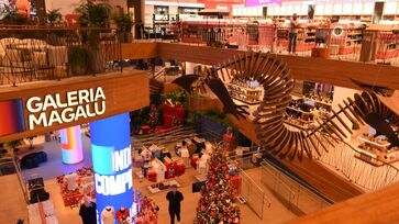 Galeria Magalu é a maior loja do grupo no Brasil