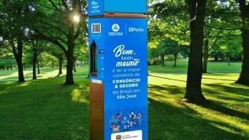 Bebedouros foram posicionados em locais de grande circulação, como parques, praças e corredores de lazer