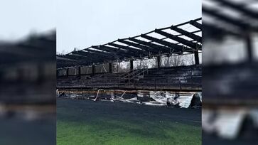 Arquibancada foi completamente destruída e operações foram "significativamente afetadas"