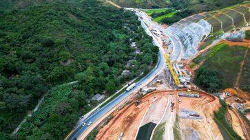 Projeto reconfigura 16 km da BR-116, amplia capacidade da rodovia e deve cortar pela metade o tempo de descida no sentido Rio
