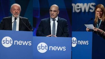 Lula e Moraes discursaram no palco, o que motivou rea&ccedil;&atilde;o negativa de parte do p&uacute;blico