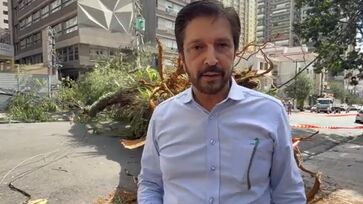 Nunes afirmou que esse é "um dos 55 casos" em que equipes da Prefeitura estão mobilizadas