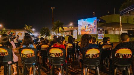 Projeto CineSolar reúne cinema, diversão e sustentabilidade