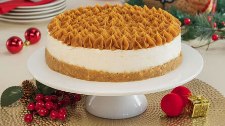 Cheesecake doce de leite