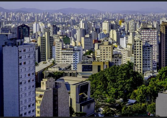 Vista aérea de São Paulo