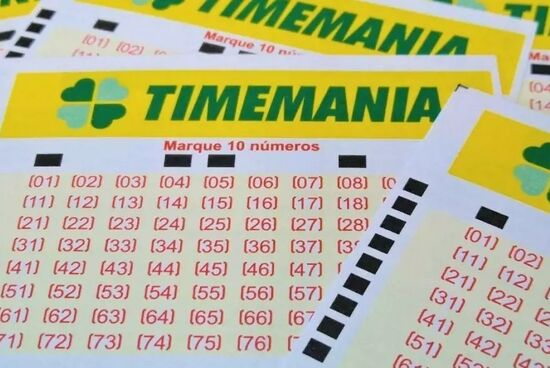 O valor do Timemania é de R$ 2.500.000,00