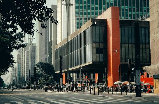 Edifício do Masp, na avenida Paulista