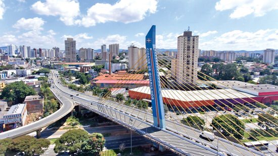 O Aeroporto de Guarulhos é um dos principais pontos da cidade