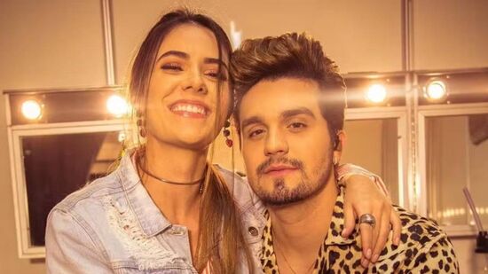 Luan e Jade revelaram a gravidez em julho