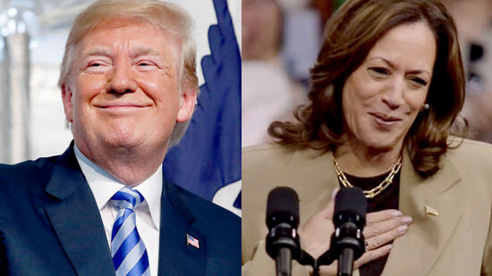 Trump e Kamala Harris disputaram a presidência dos EUA