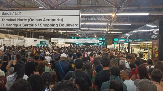 Estação Tatuapé da Linha-3 Vermelha apresenta problema nesta sexta-feira