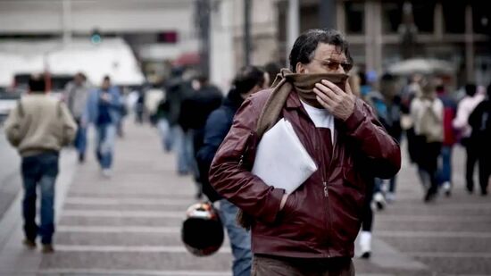 Nova onda de frio está prevista para esta segunda-feira (23/6), que deverá provocar fortes chuvas no Estado