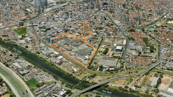 Terreno tem 175.586 m&#xB2; e 83.086 m&#xB2; de área edificada