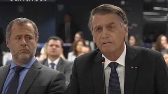 Ex-presidente Jair Bolsonaro está preso em Brasília
