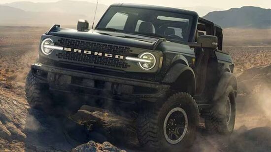 Badlands mantém a configuração mecânica da Wildtrak, com motor V6 EcoBoost biturbo de 2,7 litros a gasolina